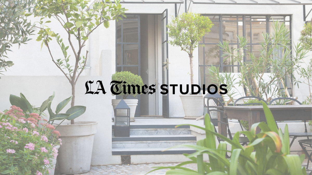 Michael O’Brien in the Los Angeles Times: How Sculptural Containers Can Transform Your Outdoor Space