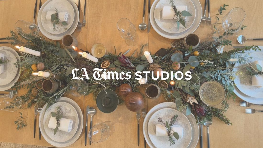 The LA Foraged Holiday Table: Olive Branches, Rosemary Smoke and Zero Pumpkins