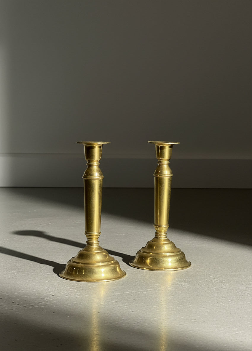 The Brass Temple Column Pair No. 03