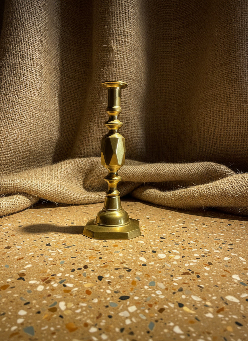 The Brass Faceted Column No. 26