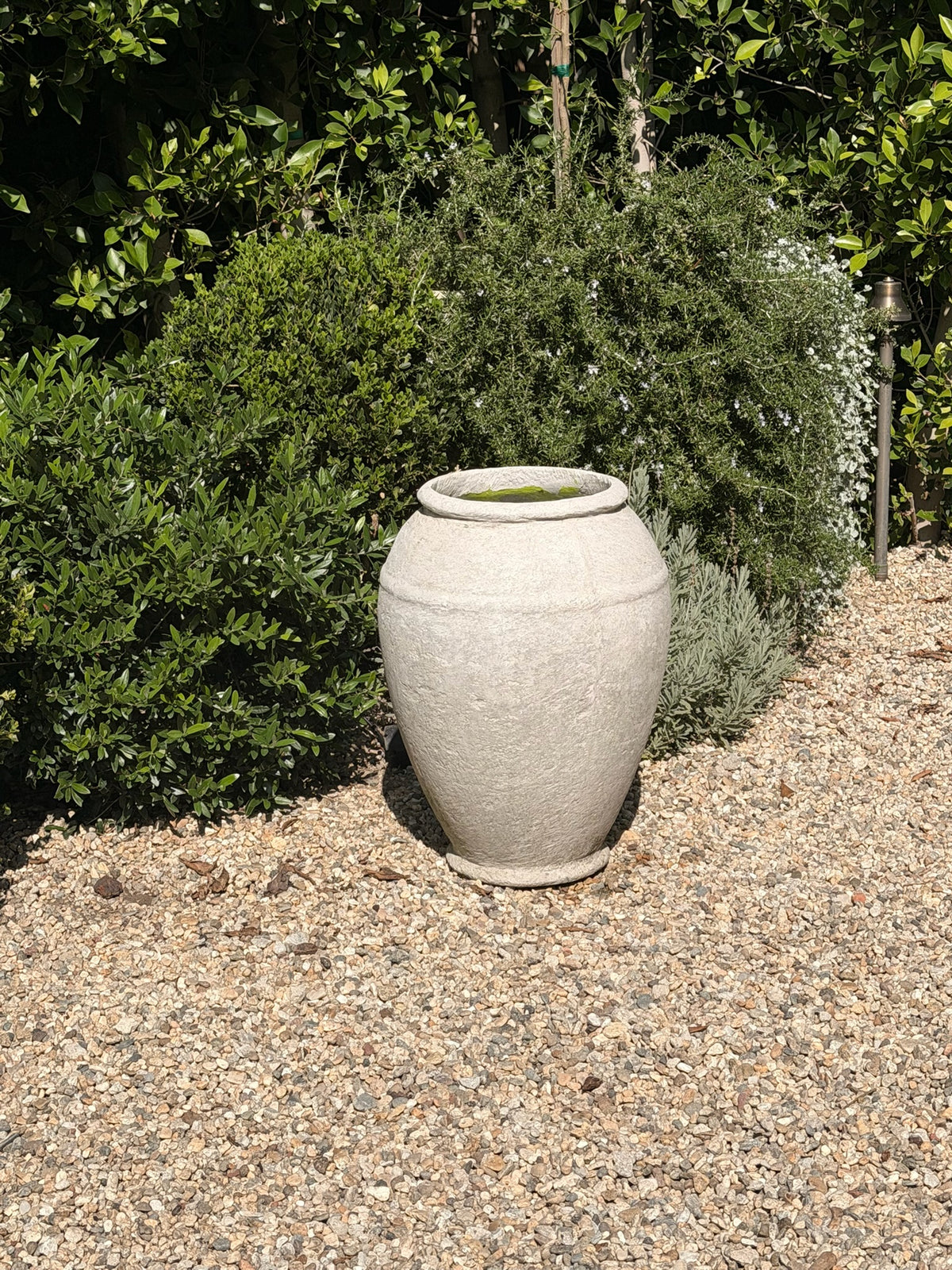 - Swiss mid-century garden vase by Willy Guhl