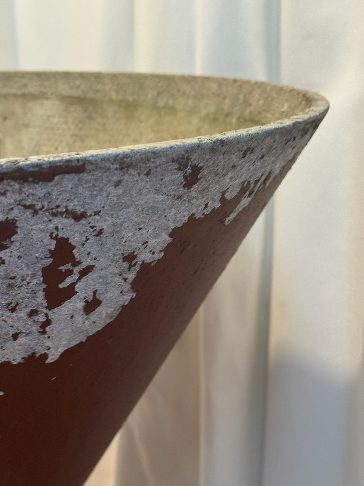 Willy Guhl Diabolo Garden Planter, Mid-Century Modern Fiber Cement, Switzerland