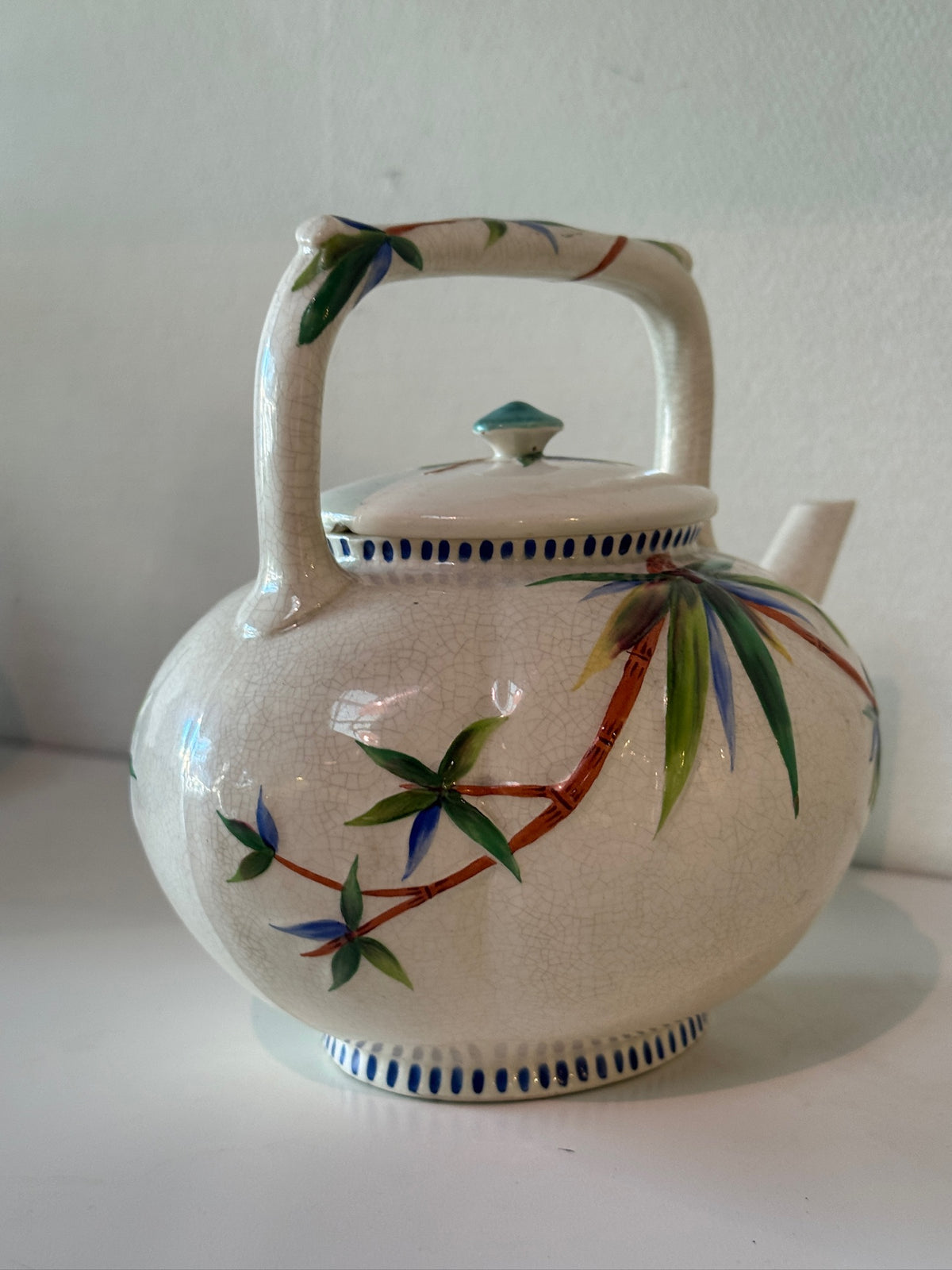 victorian wedgwood teapot aesthetic movement ceramic
