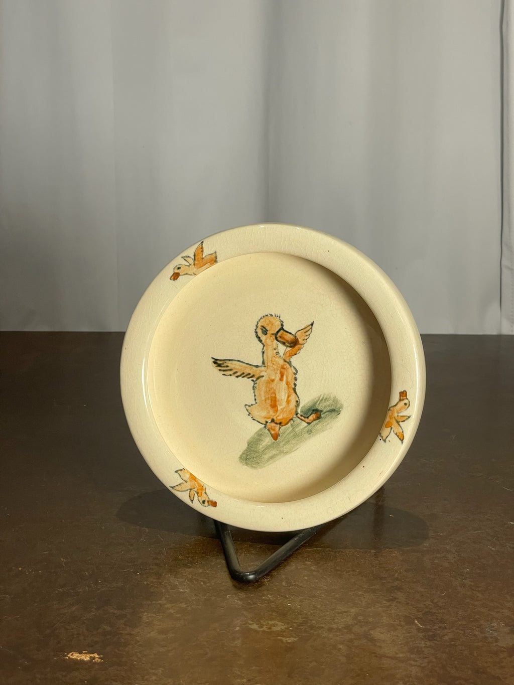 decorative ceramic plate farmhouse decor hand painted ceramics