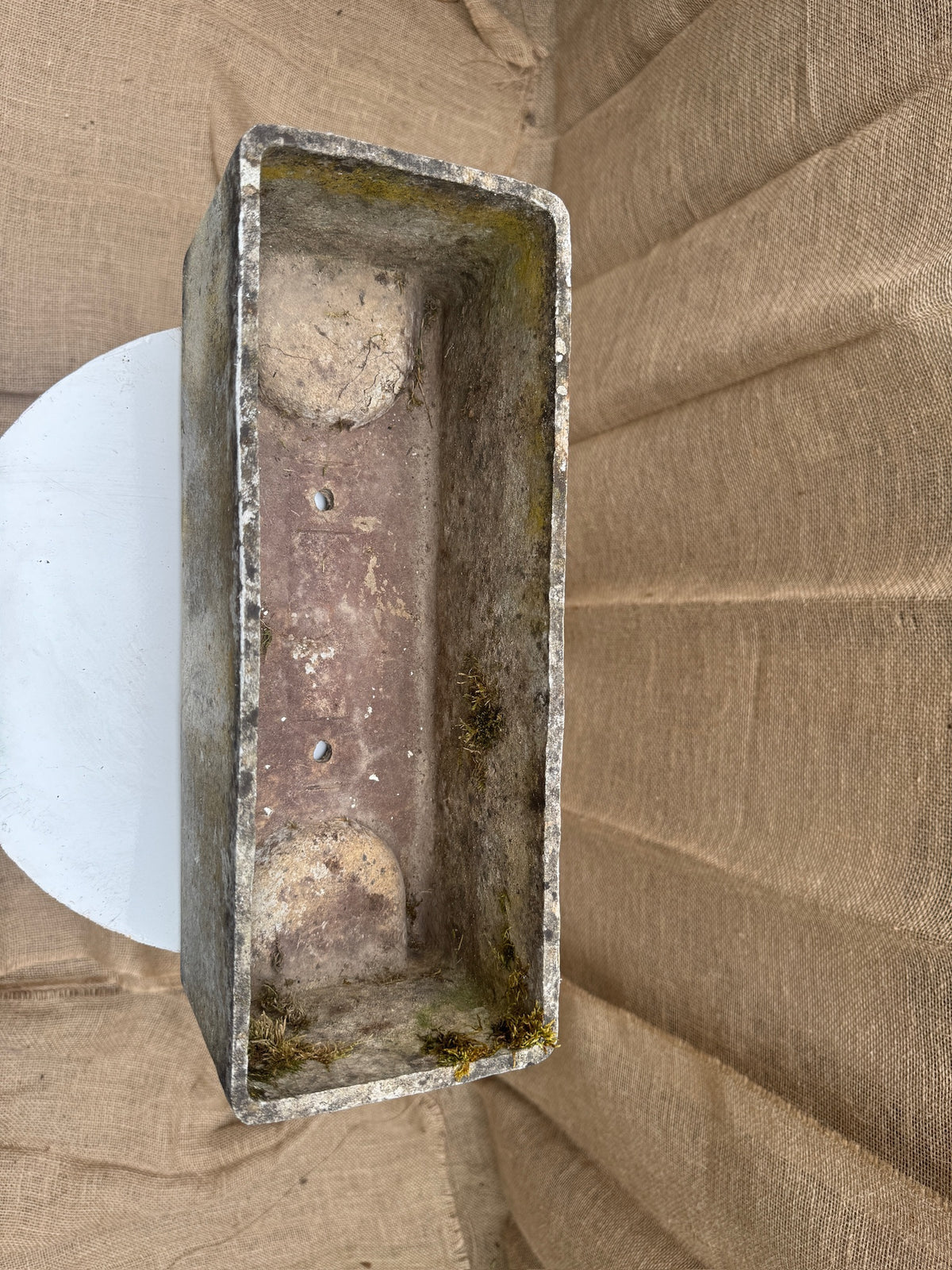 Willy Guhl Mid-Century Modern Rectangular Fiber Cement Planter Box