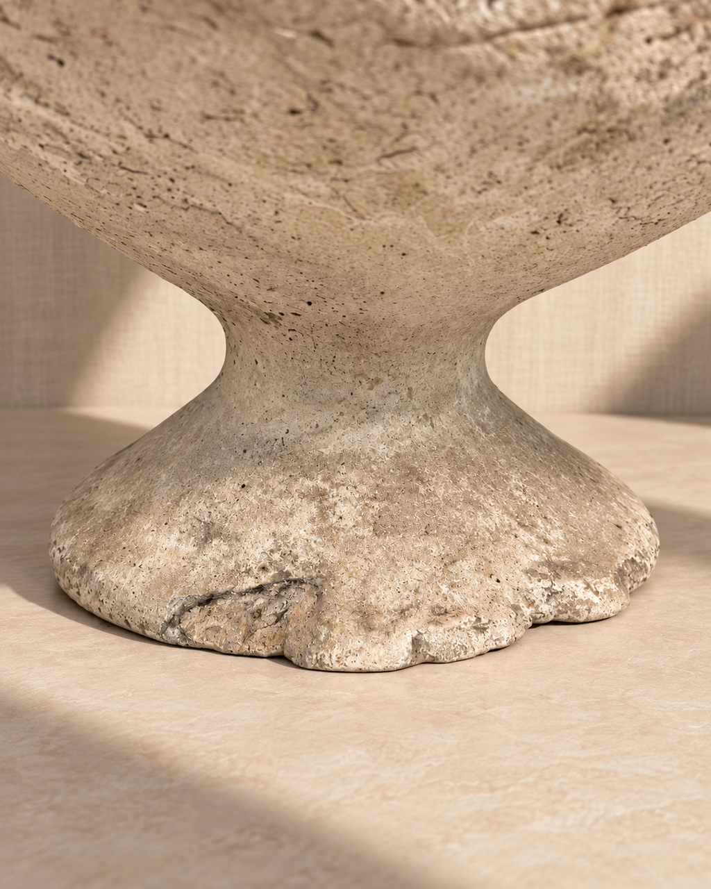 Willy Guhl Eternit concrete planter with aged surface