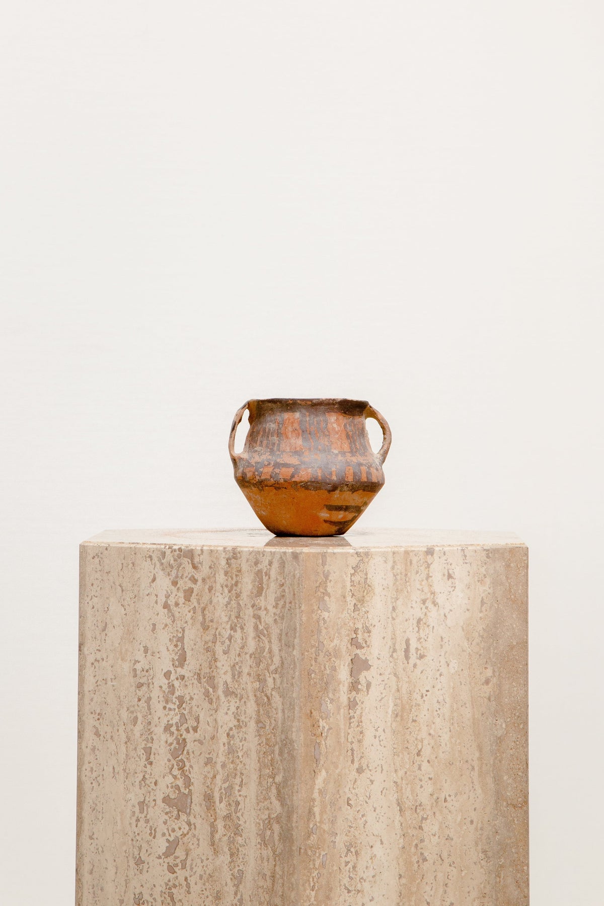 Ancient Chinese terracotta vase from the Majiayao Banshan phase, featuring intricate red and black painted motifs — Hommes and Gardens, Objects, Vases + Vessels Collection, home decor, outdoor decorations, home design, luxury design, Landscape Architect, Interior Designer, Outdoor Living, Art, Furniture, Objects, Best Gifts, Nature, Backyard, Yard.