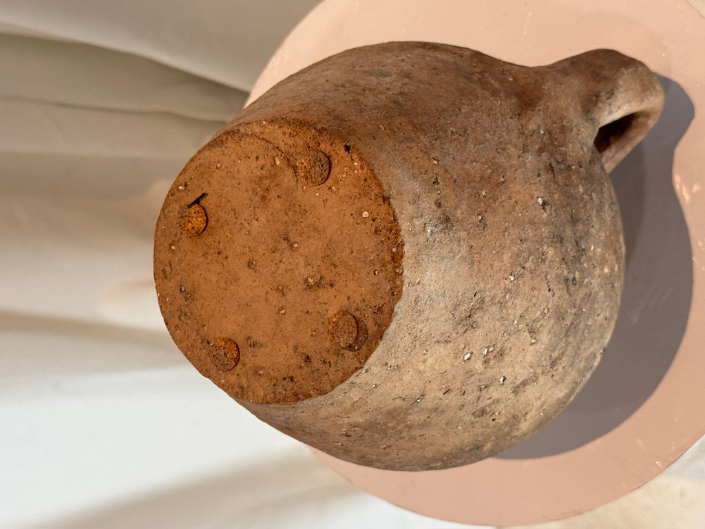 Antique clay pot handcrafted in terracotta with aged patina, amphora-style body and earthy texture, timeless rustic pottery collectible — Hommes and Gardens, Pots + Planters Collection, Landscape Architect, Interior Designer, Outdoor Living, Art, Furniture, Objects, Best Gifts, Nature, Backyard, Yard, Outdoor Decorations, Home Decor, Home Design, Luxury Design.