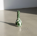 Green abstract artist ceramic vase with expressive handmade texture and bold artistic patterns, a contemporary pottery piece that adds modern elegance and creativity — Hommes and Gardens, Pots & Vessels Collection, Home Decor, Outdoor Decorations, Landscape Architect, Interior Designer, Outdoor Living, Home Design, Luxury Design, Art, Furniture, Objects, Best Gifts, Nature, Backyard, Yard.