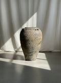 Mediterranean-style antique terracotta olive jar featuring handcrafted design and warm earthy tones, ideal for indoor or garden décor — Hommes and Gardens, Vases + Vessels Collection, home decor, outdoor decorations, home design, luxury design, Landscape Architect, Interior Designer, Outdoor Living, Art, Furniture, Objects, Best Gifts, Nature, Backyard, Yard.