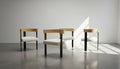 Set of four Mid-Century Modern/Art Deco Style Dining Chairs showcasing elegant design and comfort. hommes + gardens estudio.