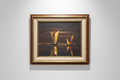 Signed oil on canvas painting depicting boats on water, framed artwork with serene composition and rich texture — Hommes and Gardens, Wallscape Collection, Landscape Architect, Interior Designer, Outdoor Living, Outdoor Decorations, Home Decor, Home Design, Luxury Design, Art, Furniture, Objects, Best Gifts, Nature, Backyard, Yard.