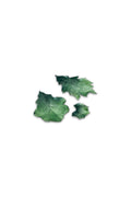 Vietri Hand Crafted Italian Porcelain Leaf Set featuring three exquisite leaves, showcasing Italian artistry and elegance. hommes + gardens estudio.