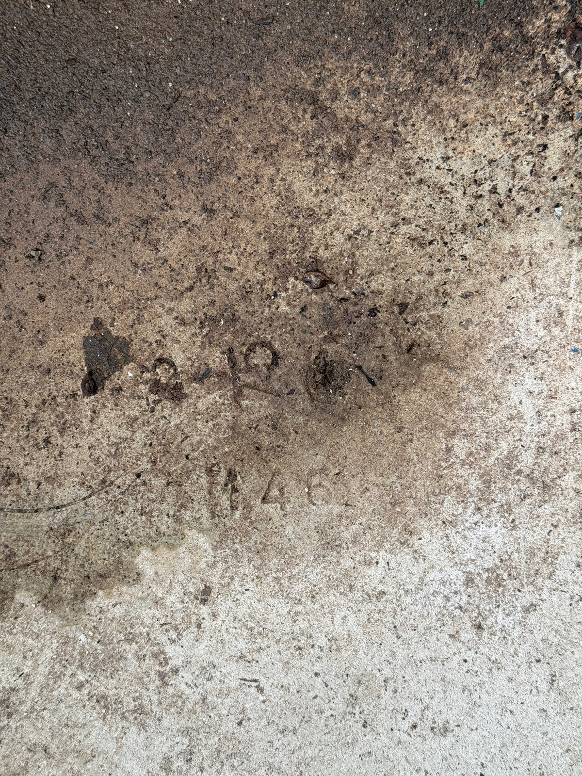 rare square concrete planter by willy guhl for eternit